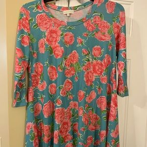 Simply Southern Floral Blouse